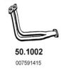 SKODA 007591415 Exhaust Pipe
